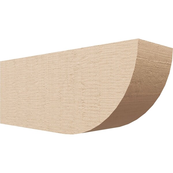 Ekena Millwork 6in. W x 8in. H x 20in. L Durham Woodgrain TimberThane Rafter Tail, Primed Tan RFTUR06X08X20DURRCPR - main
